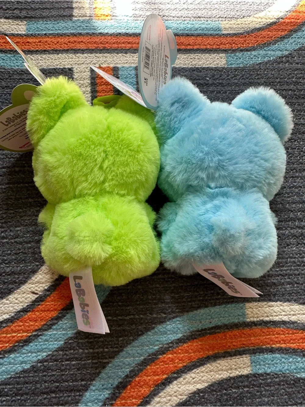 LaBabies Plush Monster Keychain Pair